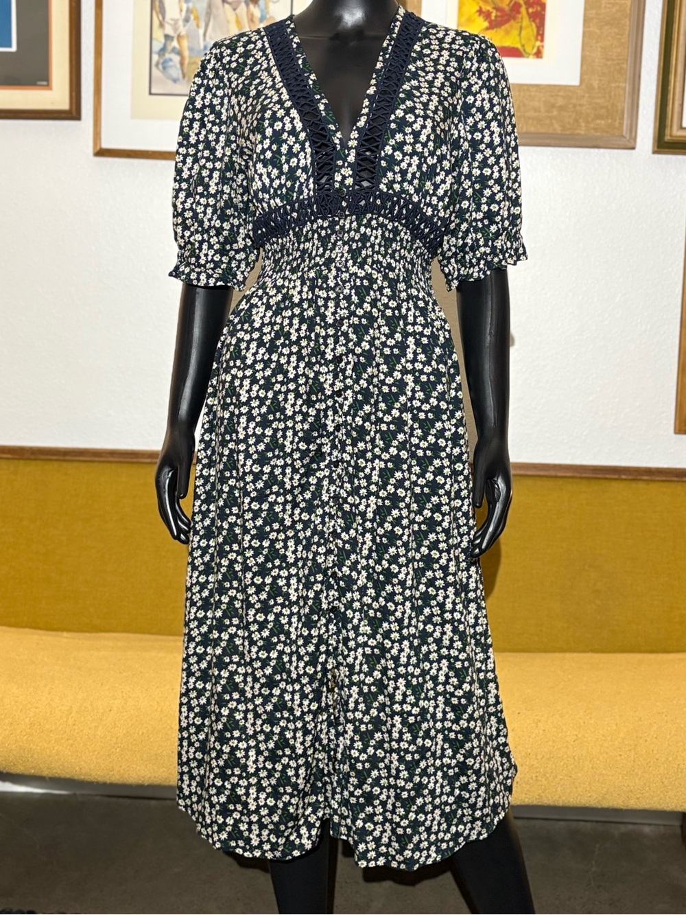 Elan, made from their signature bohemian cotton/linen blend style.